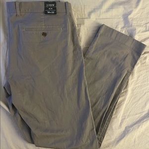 J. Crew Grey Flex Pants Slim Fit 36x32 - New With Tags